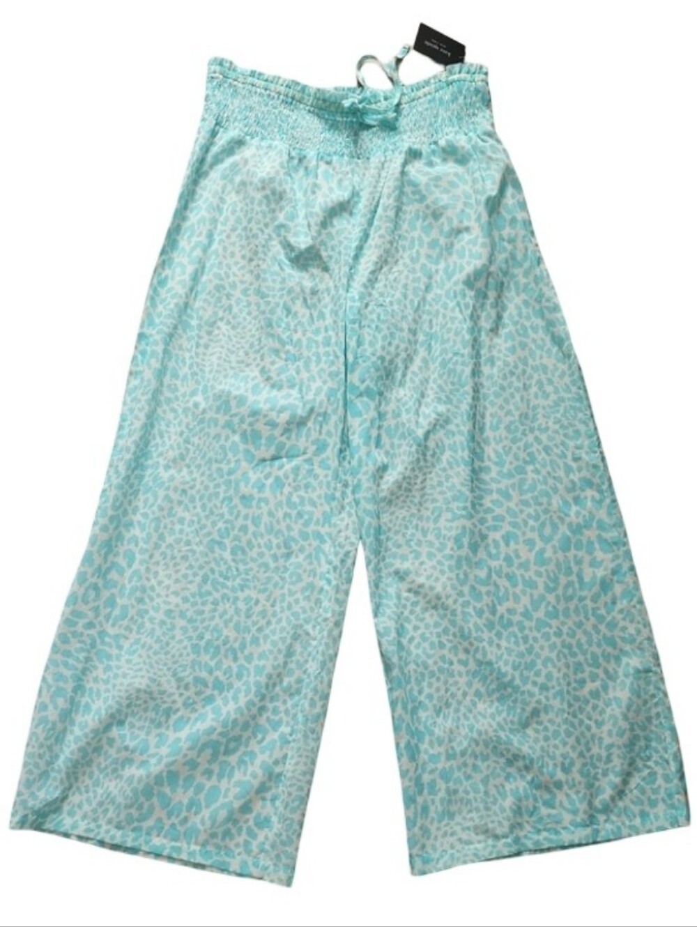 Kate Spade New York‎ Seaflower Leopard Print Cover Up Pants XL NWT Resortwear